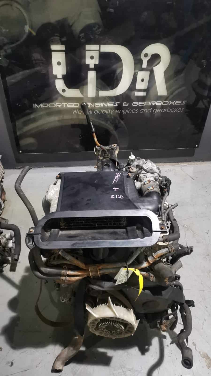 Toyota HILUX/Quantum 2.5 D4D 2KD engine